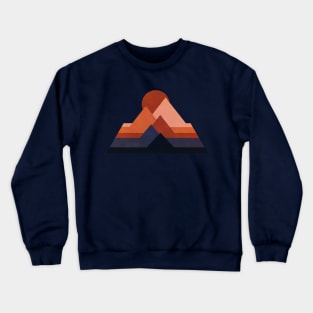 Sunset in desert 2 Crewneck Sweatshirt